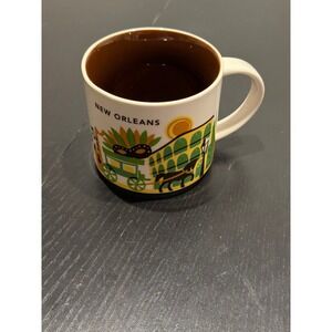 Starbucks You Are Here Collection New Orleans Mug 14oz 2017 NOLA Coffee Cup